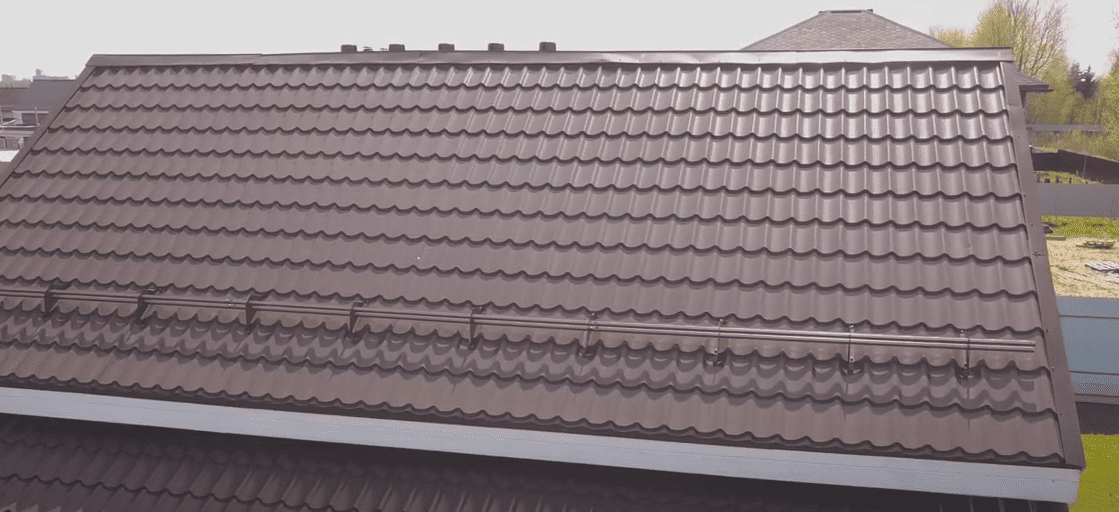 Кровля из металлочерепицы Lamonterra X